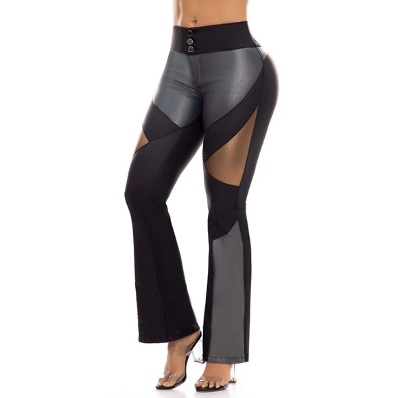 🇨🇴 ENE2 JEANS COLOMBIANOS, Butt Lifter Bell Boot Skin Effect Push Up Jean - Picture 2 of 6